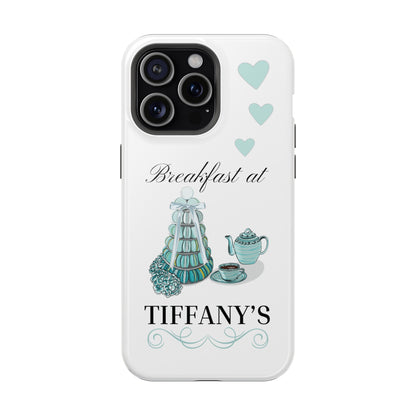 Breakfast at Tiffany's MagSafe Phone Case For Iphone Breakfast at Tiffanys Tough Phone Case Gift for Mom Audrey Hepburn Glamour I phone Case Phone Case Printify iPhone 15 Pro Max Glossy 