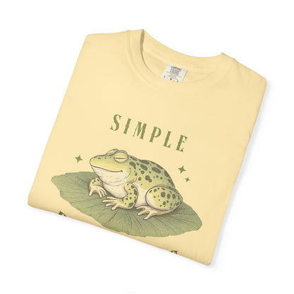 Funny Frog T-Shirt Retro Froggy Meme Shirt Vintage Frog And Toad Aesthetic Frog Lover Gift For Her Happy Vibes Birthday Viral Trendy Shirt T-Shirt Printify