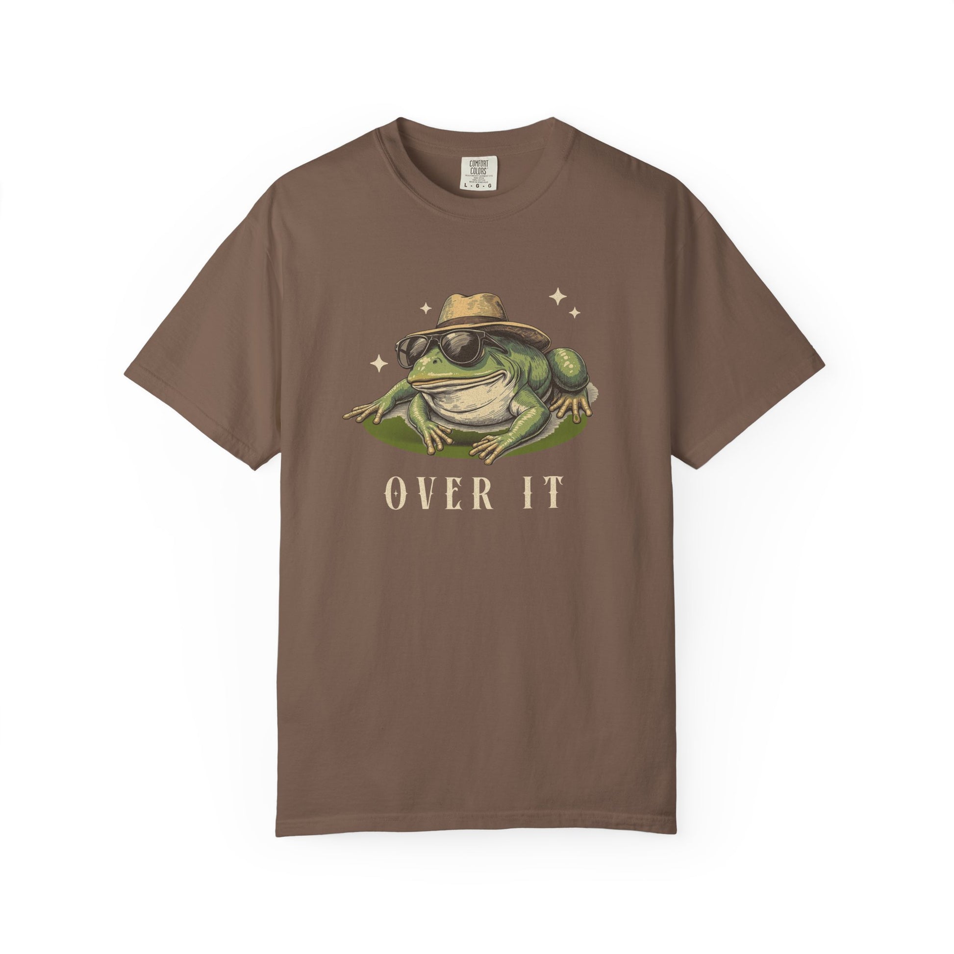 Funny Frog T-Shirt Retro Vibes Froggy Meme Shirt Vintage Frog And Toad Aesthetic Frog Lover Gift For Her Birthday Viral Trendy Shirt T-Shirt Printify