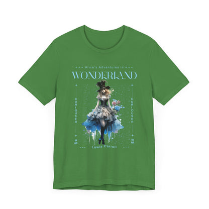 3001 Unisex Jersey Short Sleeve Tee Alice in Wonderland T-Shirt Printify   