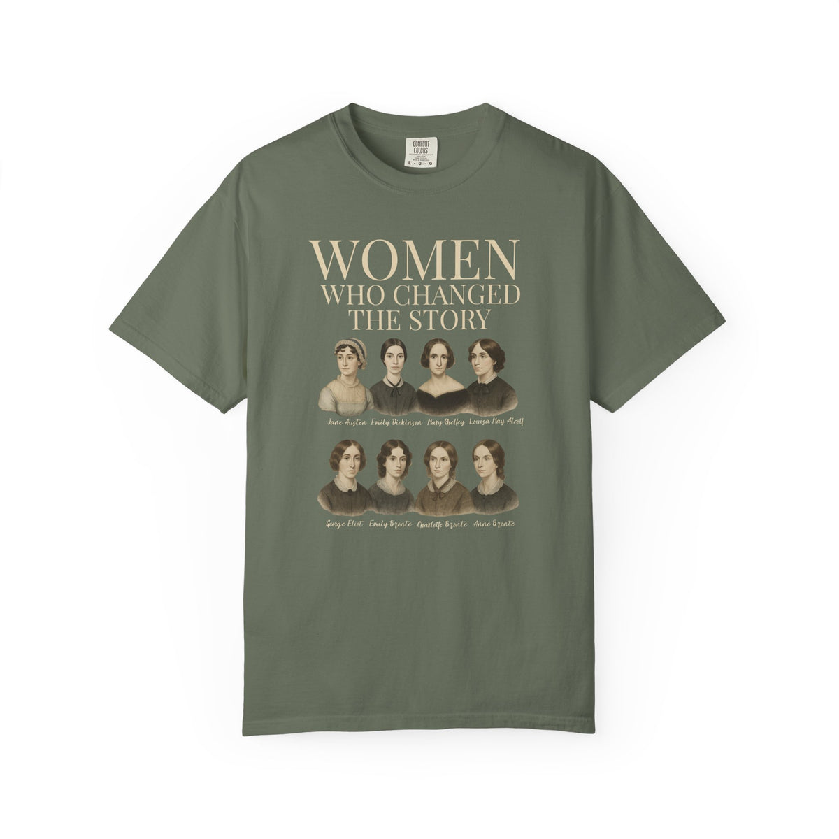 Women Who Changed the Story T-shirt | Historic Female Leaders Illustration