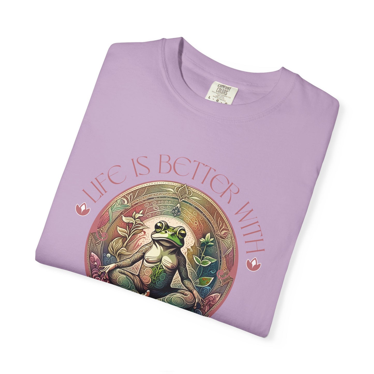Yoga Frog Life Is Better With Yoga Unisex T-Shirt, Casual Wear, Highlander Fan Gift,