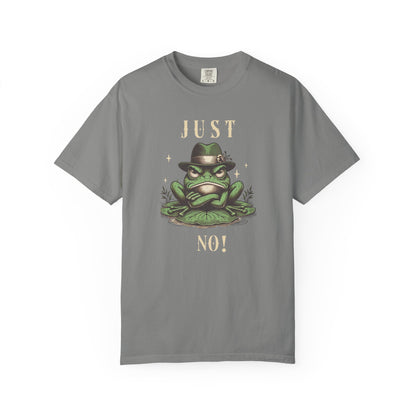Funny Frog T-Shirt Retro Vibes Froggy Meme Shirt Vintage Frog And Toad Aesthetic Frog Lover Gift For Her Birthday Viral Trendy Shirt T-Shirt Printify Granite S