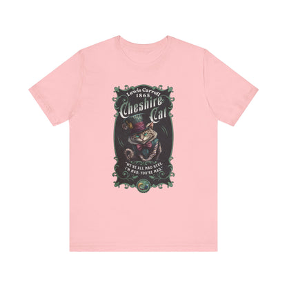 3001 Unisex Jersey Short Sleeve Tee Alice in Wonderland T-Shirt Printify Pink S 