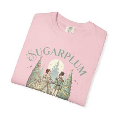 Nutcracker Ballet T-Shirt, Sugar Plum Fairy Christmas Tee, Holiday Dance Shirt, Coquette Pastel Christmas Gift