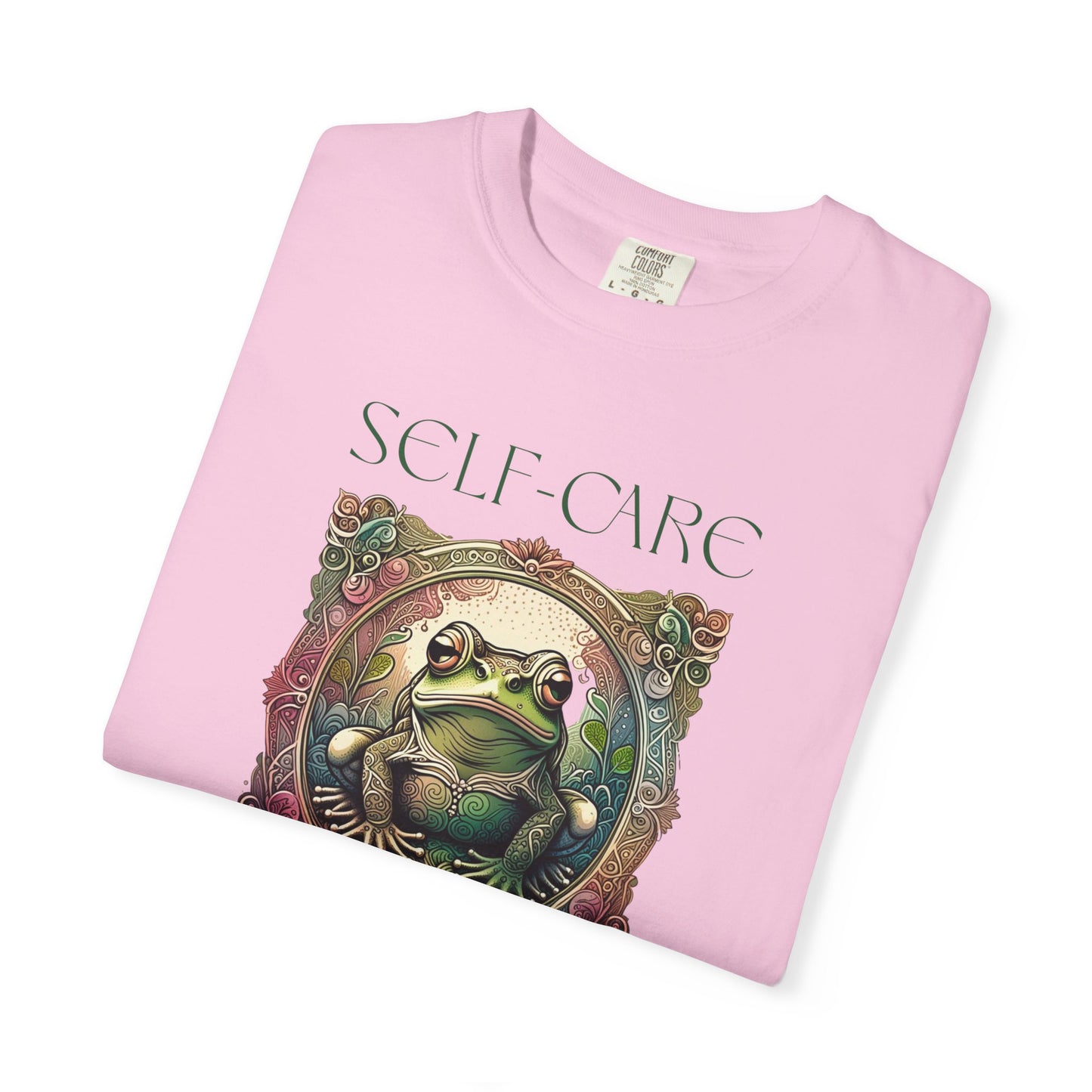 Green Yoga Frog Self-Care Is Toad-ally Important Unisex T-Shirt, Casual Wear, Highlander Fan Gift,