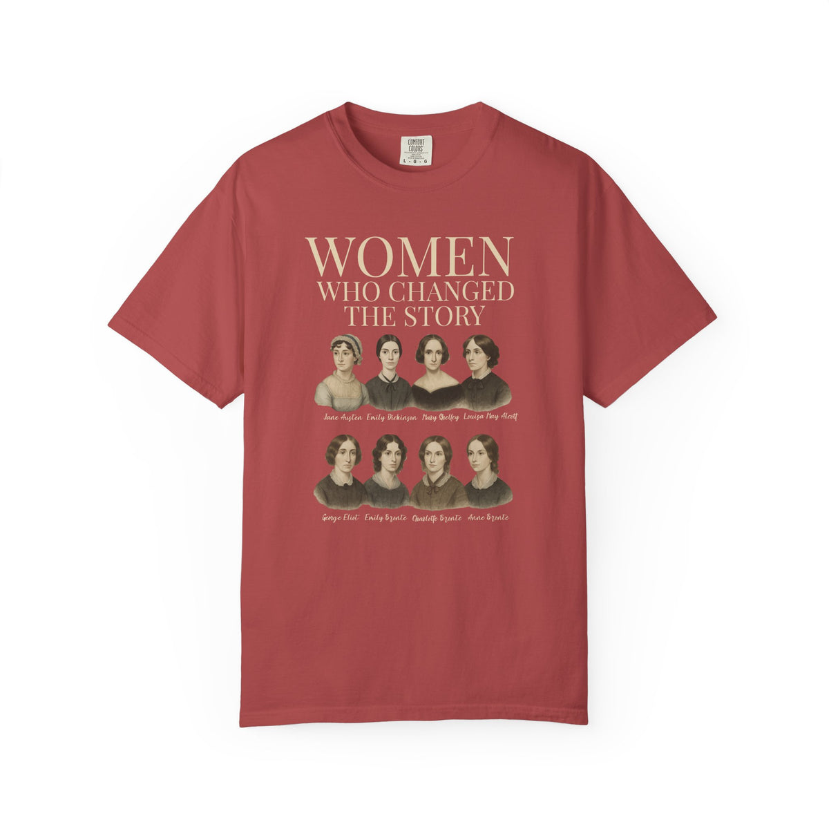 Women Who Changed the Story T-shirt | Historic Female Leaders Illustration