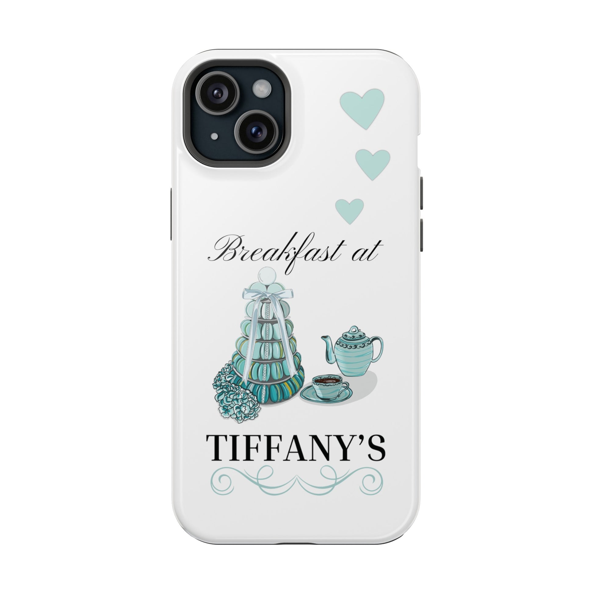 Breakfast at Tiffany's MagSafe Phone Case For Iphone Breakfast at Tiffanys Tough Phone Case Gift for Mom Audrey Hepburn Glamour I phone Case Phone Case Printify iPhone 15 Plus Glossy 