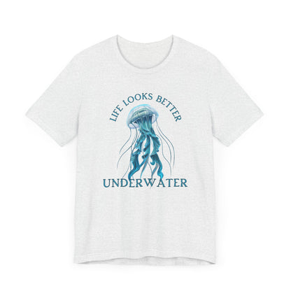 Scuba Diving Gift, Snorkel Tee, Scuba Diving Shirt, Scuba Diver Gift, Ocean Lover TShirt, Gifts For Scuba Divers, Diving Shirt Water Fun Te T-Shirt Printify   