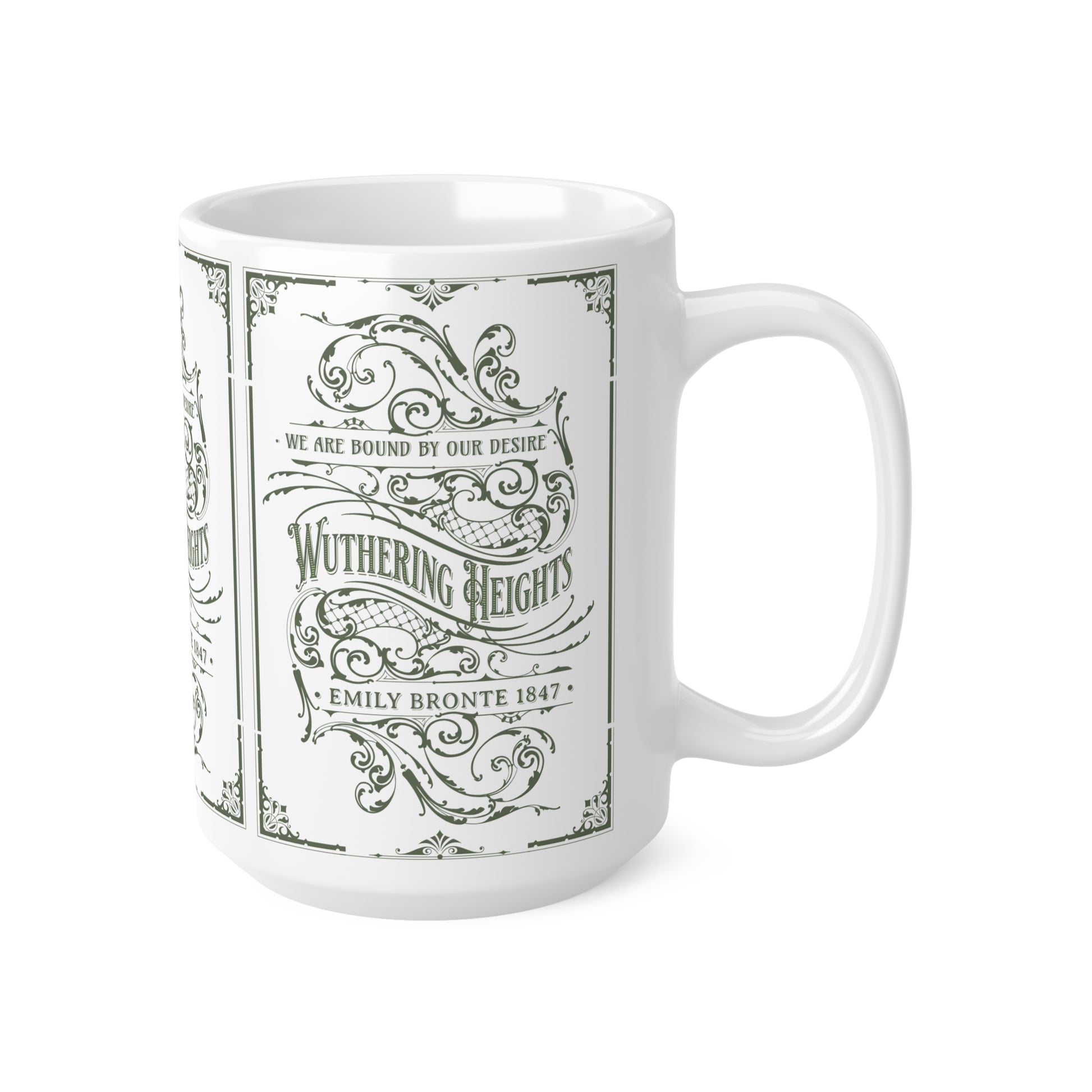 Wuthering Heights Coffee Mugs Ceramic Coffee Cups, 11oz, 15oz Mug Printify   