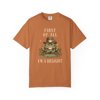 Funny Frog T-Shirt Retro Vibes Froggy Meme Shirt Vintage Frog And Toad Aesthetic Frog Lover Gift For Her Birthday Viral Trendy Shirt T-Shirt Printify Yam S