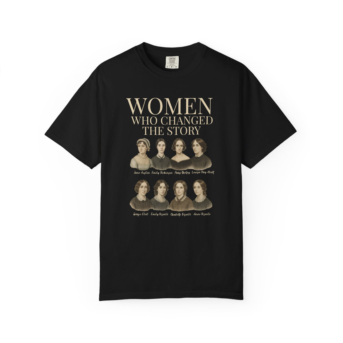 Women Who Changed the Story T-shirt | Historic Female Leaders Illustration