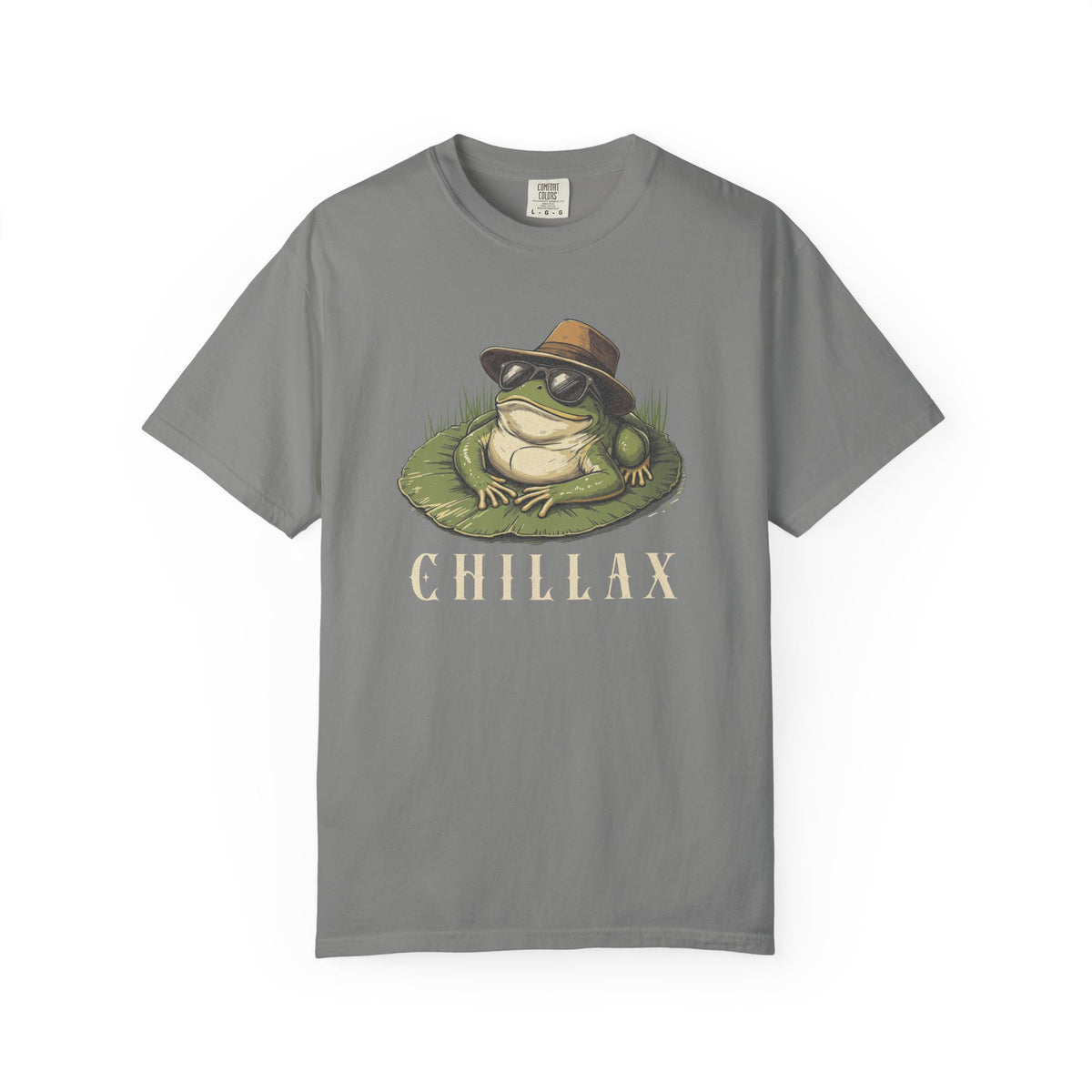 Funny Frog T-Shirt Retro Vibes Froggy Meme Shirt Vintage Frog And Toad Aesthetic Frog Lover Gift For Her Birthday Viral Trendy Shirt T-Shirt Printify Granite S