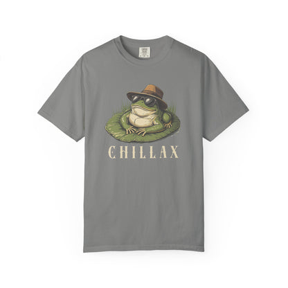 Funny Frog T-Shirt Retro Vibes Froggy Meme Shirt Vintage Frog And Toad Aesthetic Frog Lover Gift For Her Birthday Viral Trendy Shirt T-Shirt Printify Granite S