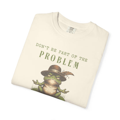 Funny Frog T-Shirt Retro Froggy Meme Shirt Vintage Frog And Toad Aesthetic Frog Lover Gift For Her Calm Vibes Birthday Viral Trendy Shirt T-Shirt Printify