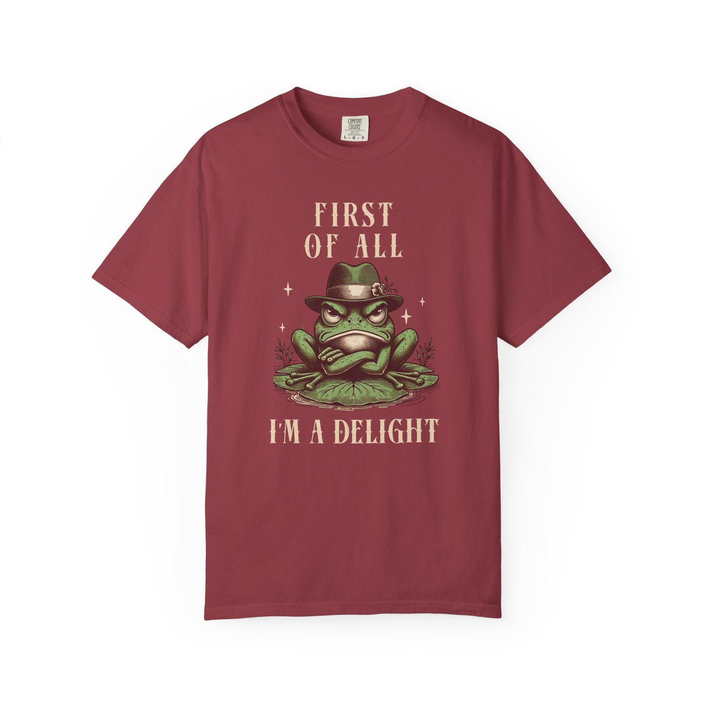 Funny Frog T-Shirt Retro Vibes Froggy Meme Shirt Vintage Frog And Toad Aesthetic Frog Lover Gift For Her Birthday Viral Trendy Shirt T-Shirt Printify Chili S