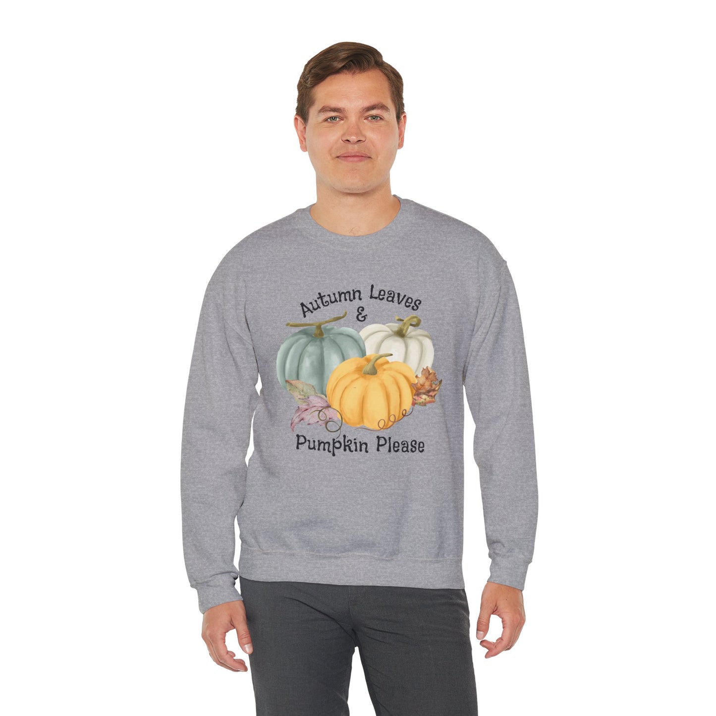 Halloween Pumpkin Sweatshirt, Vintage Autumn Pumpkins Shirt, Spooky Season Sweater, Fall Squash, Autumn Style Sweatshirt Sweatshirt Printify   