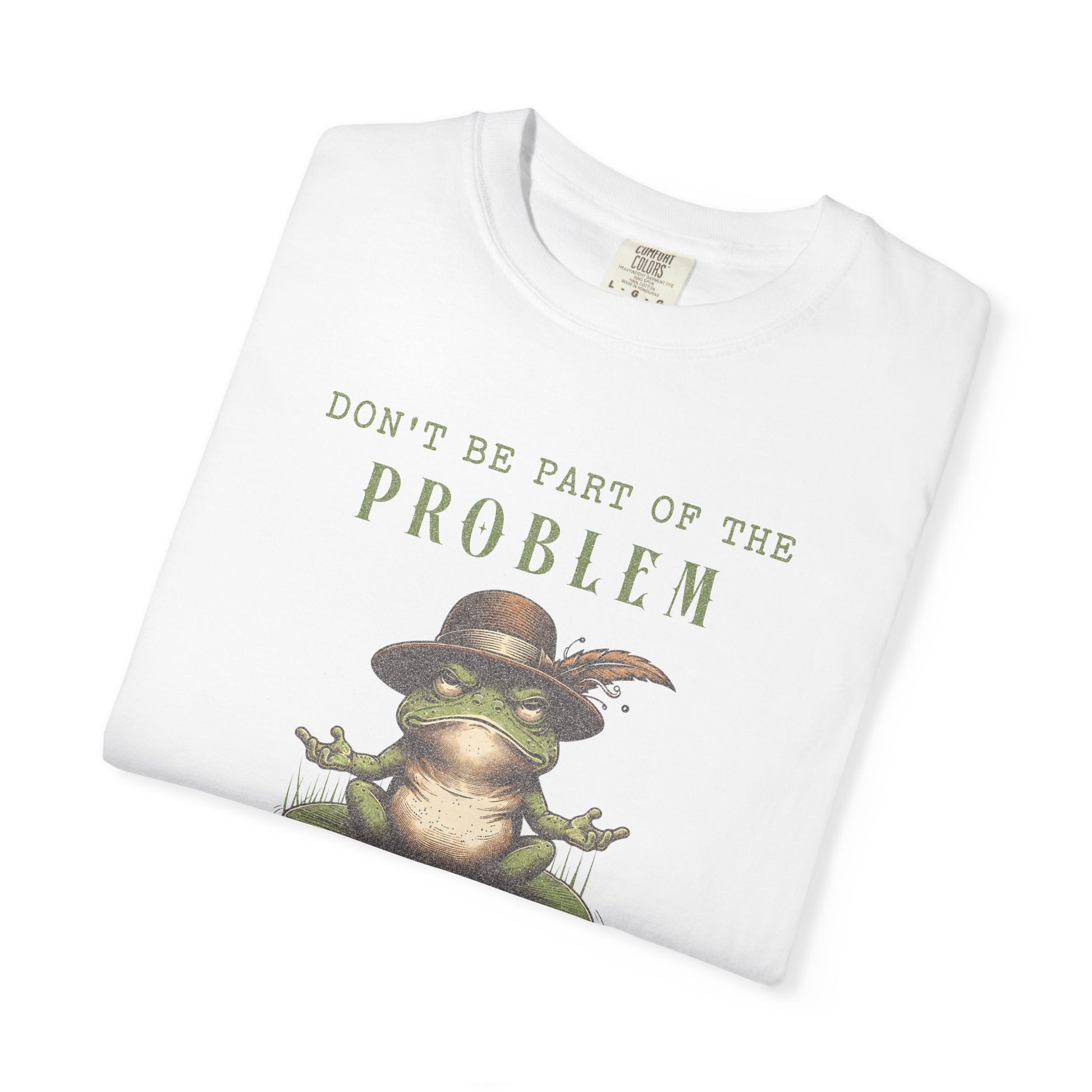 Funny Frog T-Shirt Retro Froggy Meme Shirt Vintage Frog And Toad Aesthetic Frog Lover Gift For Her Calm Vibes Birthday Viral Trendy Shirt T-Shirt Printify