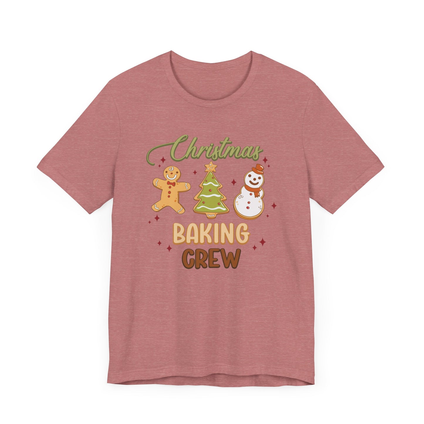 Christmas Baking Crew Shirt, Christmas Baking Team Matching TShirt, Christmas Baking Shirt, Women's Christmas Shirts, Christmas Cookie Crew T-Shirt Printify   