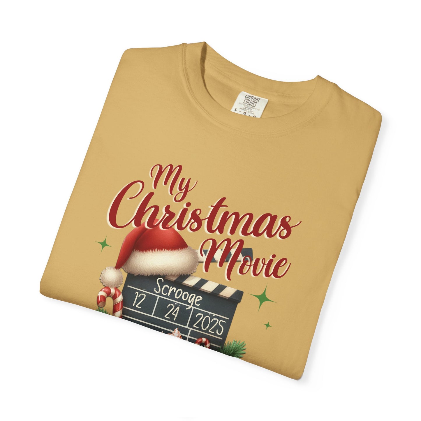 Custom Christmas Movie Watching Shirt, Holiday Movie Sweatshirt, Funny Gift For Her, Festive Shirts, Family Group Shirts, Xmas Keepsake Gift T-Shirt Printify