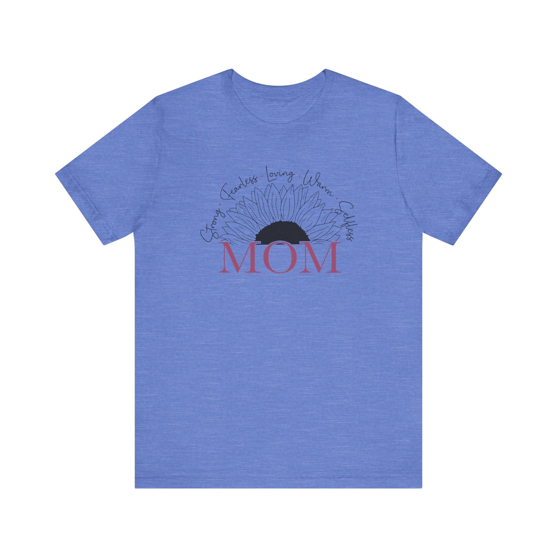 Gift for Mom, Cool Mom Shirt, Mom Life, Best Mom Gifts, Step Mom Gift, Gift For Grandma, New Mom Shirt, Mother's Day Gift, Sports Mom T-Shirt Printify Heather Columbia Blue XS 