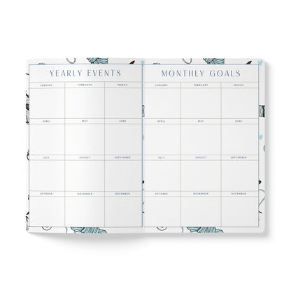 Custom Crochet Project Planner Crochet Tracker Crochet Journal Organize Hooks Yarn And Supplies Crochet Gift For Mom Birthday Crafter Gift Paper products Printify