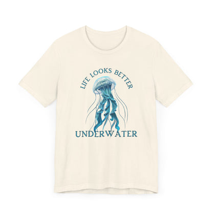 Scuba Diving Gift, Snorkel Tee, Scuba Diving Shirt, Scuba Diver Gift, Ocean Lover TShirt, Gifts For Scuba Divers, Diving Shirt Water Fun Te T-Shirt Printify   