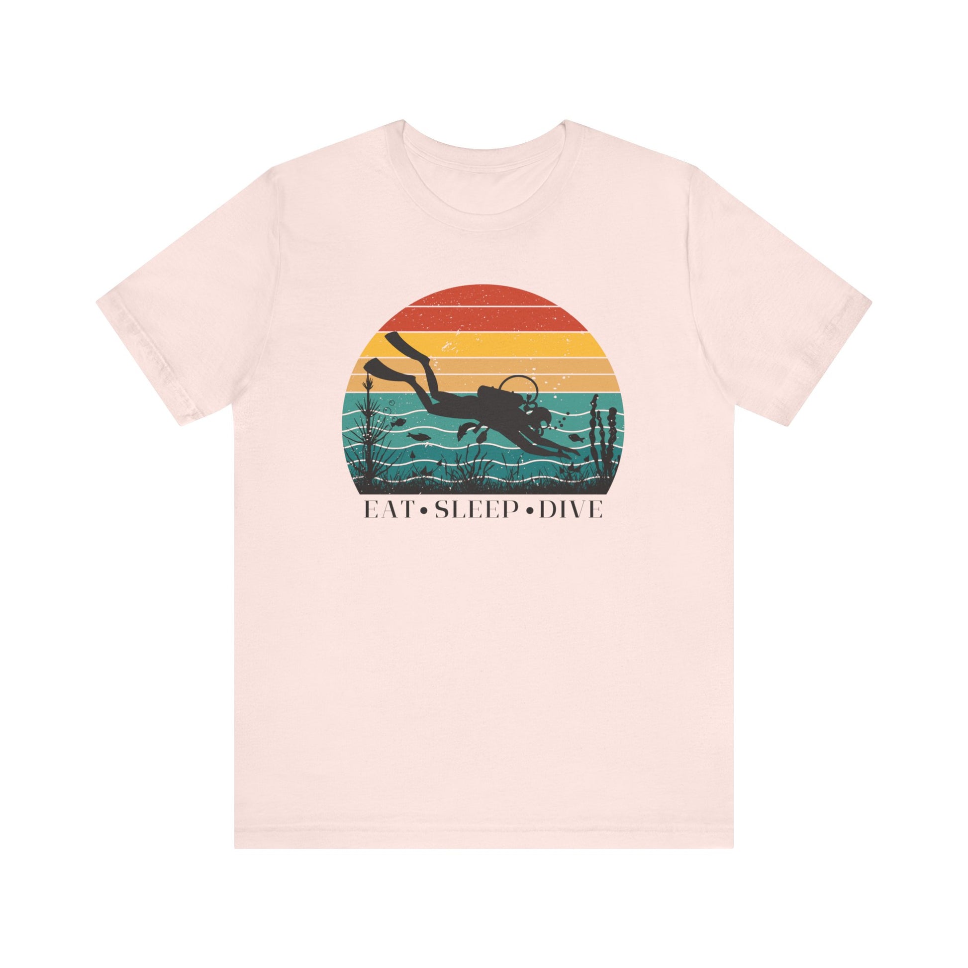 Scuba Diving Gift, Scuba Diving Shirt, Scuba Diver Gift, Diver TShirt, Gifts For Scuba Divers, Ocean Scuba Diving Shirt, Ocean Life Gear T-Shirt Printify Soft Pink XS 