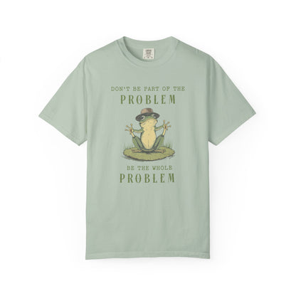 Funny Frog T-Shirt Retro Froggy Meme Shirt Vintage Frog And Toad Aesthetic Frog Lover Gift For Her Calm Vibes Birthday Viral Trendy Shirt T-Shirt Printify Bay S