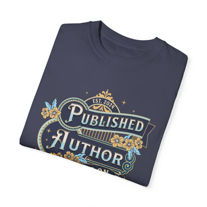 Writer Day T-Shirt Gift For New Published Author Gift For Novel Writer Novelist Gift For Blogger Journalist Gift Birthday Christmas Gift T-Shirt Printify   