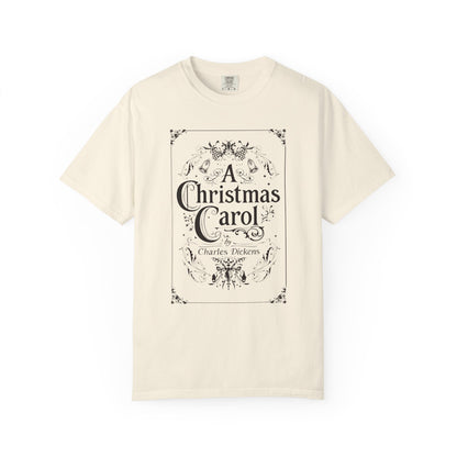 A Christmas Carol Shirt, Vintage Charles Dickens Victorian, Scrooge Fezziwig's Ball, Holiday Tradition X-Mas Movie Sweater Bookish Christmas T-Shirt Printify Ivory S