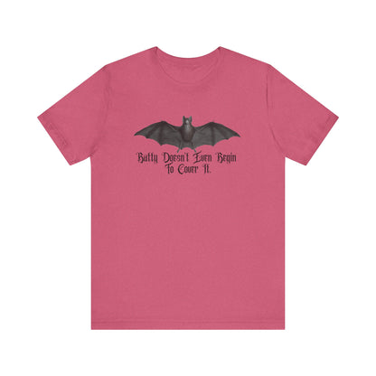 Halloween Vintage Flying Bat TShirt, Spooky Season Tee, Trick or Treating Shirt, Halloween Party T-Shirt, Batty & Funny T Shirt T-Shirt Printify Heather Raspberry XS 