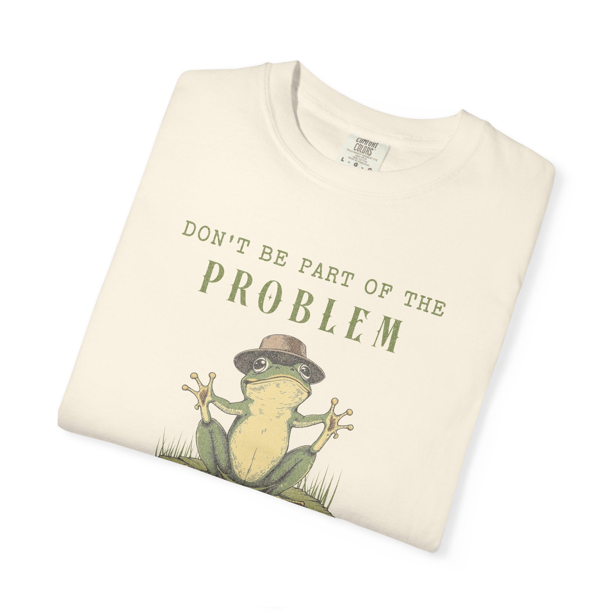 Funny Frog T-Shirt Retro Froggy Meme Shirt Vintage Frog And Toad Aesthetic Frog Lover Gift For Her Calm Vibes Birthday Viral Trendy Shirt T-Shirt Printify