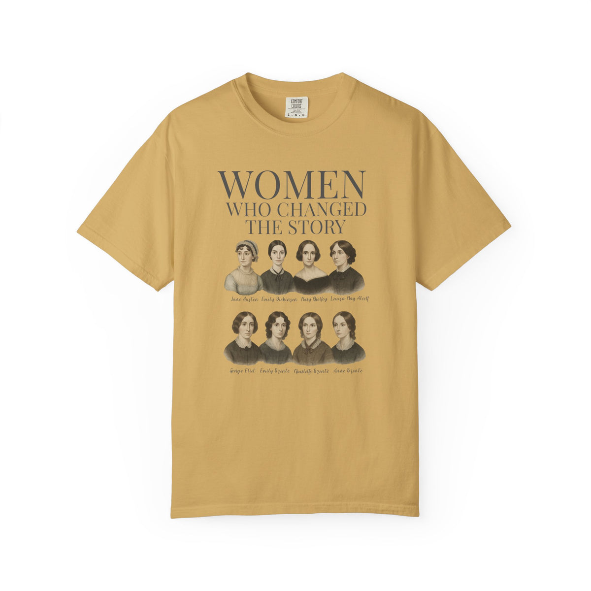 Women Who Changed the Story T-shirt | Historic Female Leaders Illustration