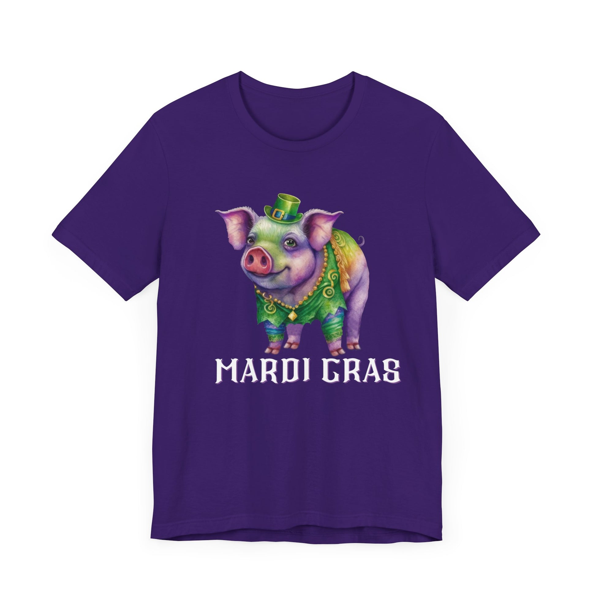 Mardi Gras Party Tshirt Carnival Gift New Orleans Festival Nola Shirt Mardi Gras Squad Mardi Gras Parade Shirt Fat Tuesday Tee Girls T-Shirt Printify   