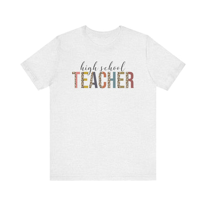 Cute Teacher TShirt Gift, Education Tee, Elementary School Teacher Appreciation, Funny Back To School Shirt, Teacher T-Shirt, Teacher Tee T-Shirt Printify Ash XS 