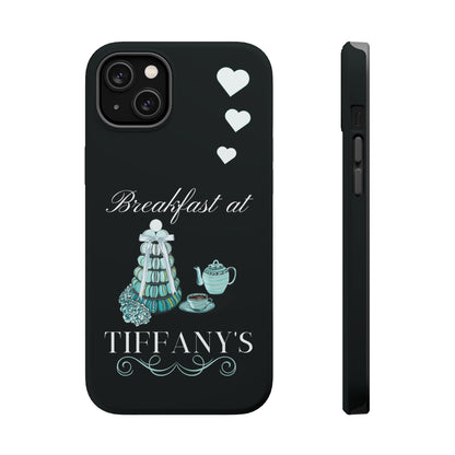 Breakfast at Tiffany's MagSafe Phone Case For Iphone Breakfast at Tiffanys Tough Phone Case Gift for Mom Audrey Hepburn Glamour I phone Case Phone Case Printify iPhone 14 Plus Matte 