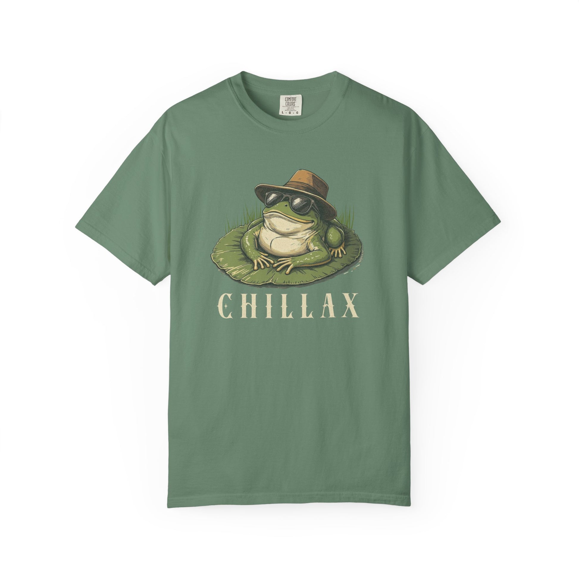 Funny Frog T-Shirt Retro Vibes Froggy Meme Shirt Vintage Frog And Toad Aesthetic Frog Lover Gift For Her Birthday Viral Trendy Shirt T-Shirt Printify Light Green S
