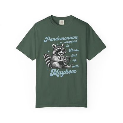 Retro Funny Sarcastic Racoon Lover T-Shirt Trash Panda Funny Animal Lover Shirt Unique Gift for Animal Lovers Viral Trendy Gift For Birthday T-Shirt Printify Blue Spruce S