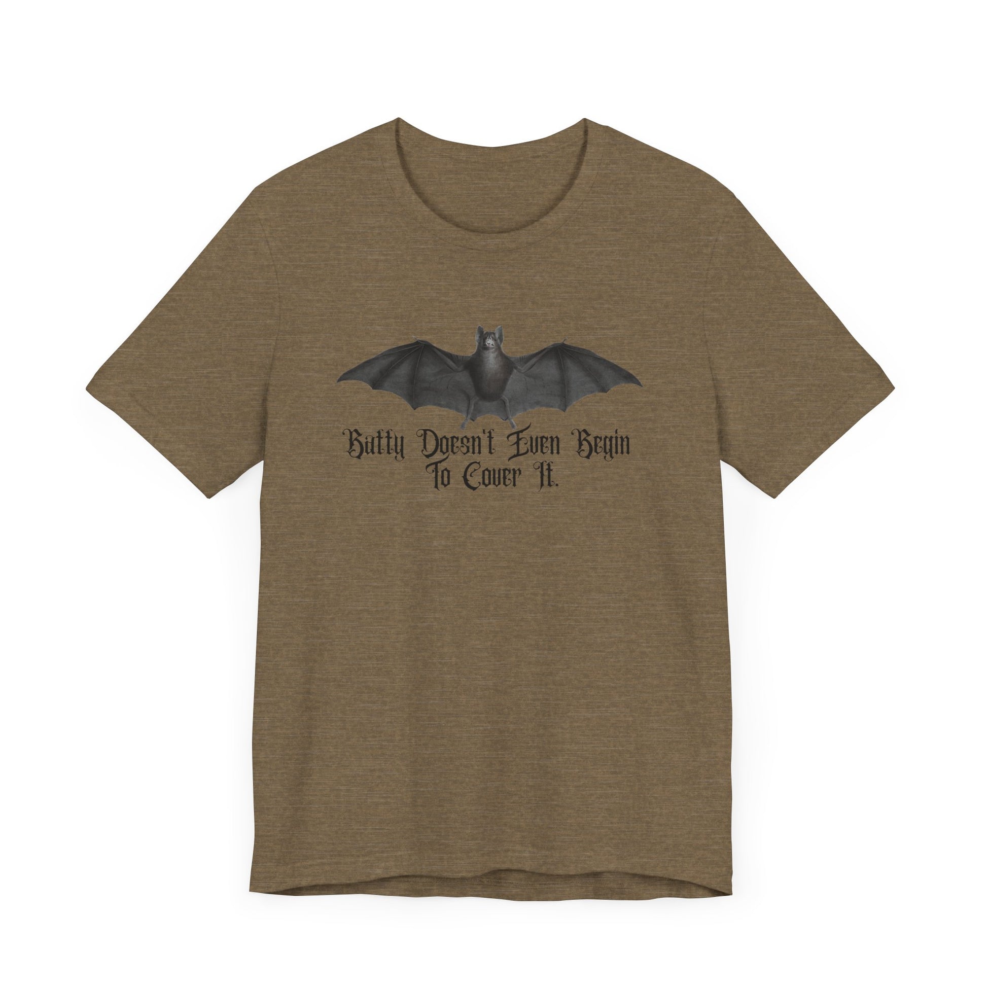 Halloween Vintage Flying Bat TShirt, Spooky Season Tee, Trick or Treating Shirt, Halloween Party T-Shirt, Batty & Funny T Shirt T-Shirt Printify   