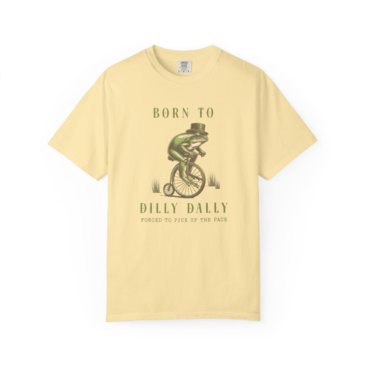 Dilly Dally Frog T-Shirt Retro Froggy Meme Shirt Vintage Frog And Toad Aesthetic Frog Lover Gift For Her Vibes Birthday Viral Trendy Shirt T-Shirt Printify Banana S