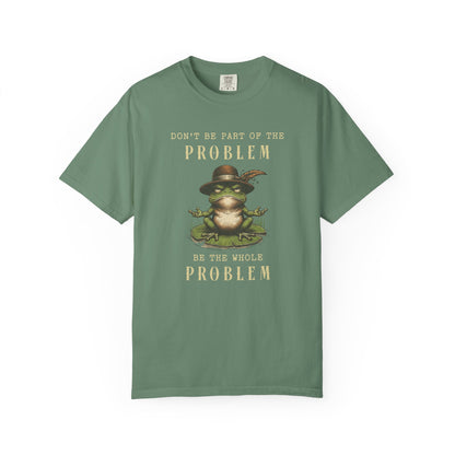 Funny Frog T-Shirt Retro Self Care Froggy Meme Shirt Vintage Frog And Toad Aesthetic Frog Lover Gift For Her Birthday Viral Trendy Shirt T-Shirt Printify Light Green S