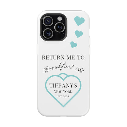 Breakfast at Tiffany's MagSafe Phone Case For Iphone Breakfast at Tiffanys Tough Phone Case Gift for Mom Audrey Hepburn Glamour I phone Case Phone Case Printify iPhone 15 Pro Max Matte 