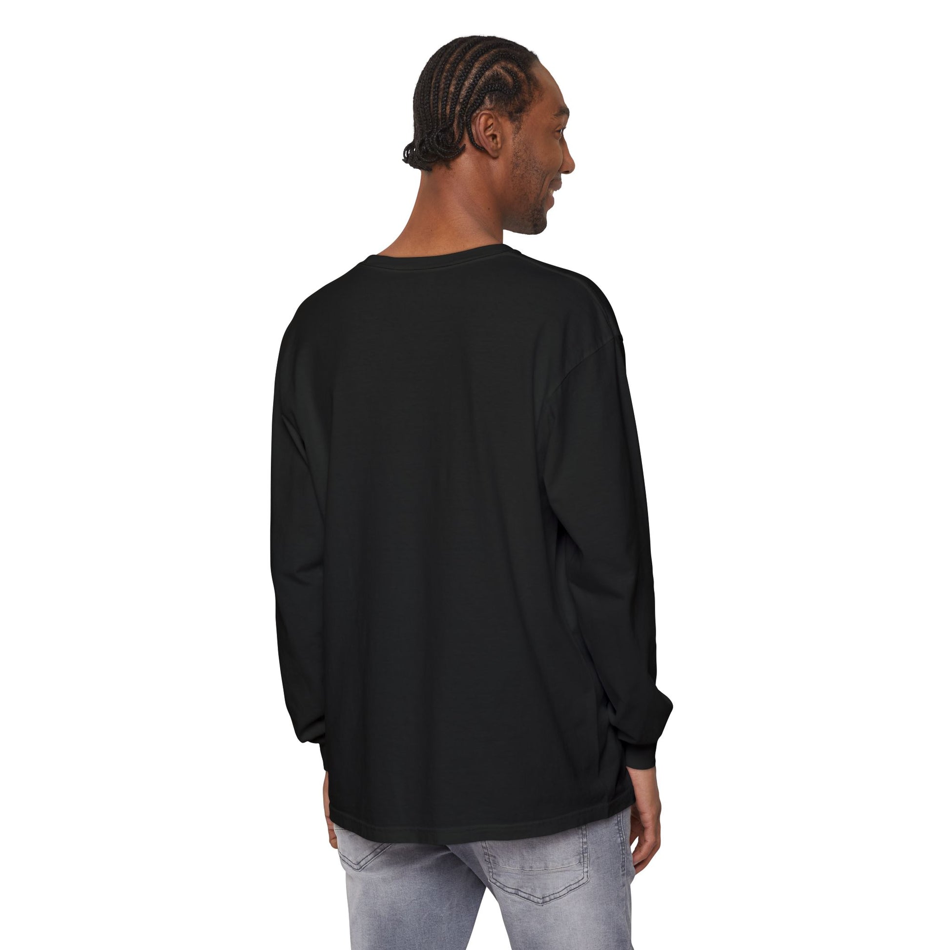 Unisex Garment-dyed Long Sleeve T-Shirt Long-sleeve Printify