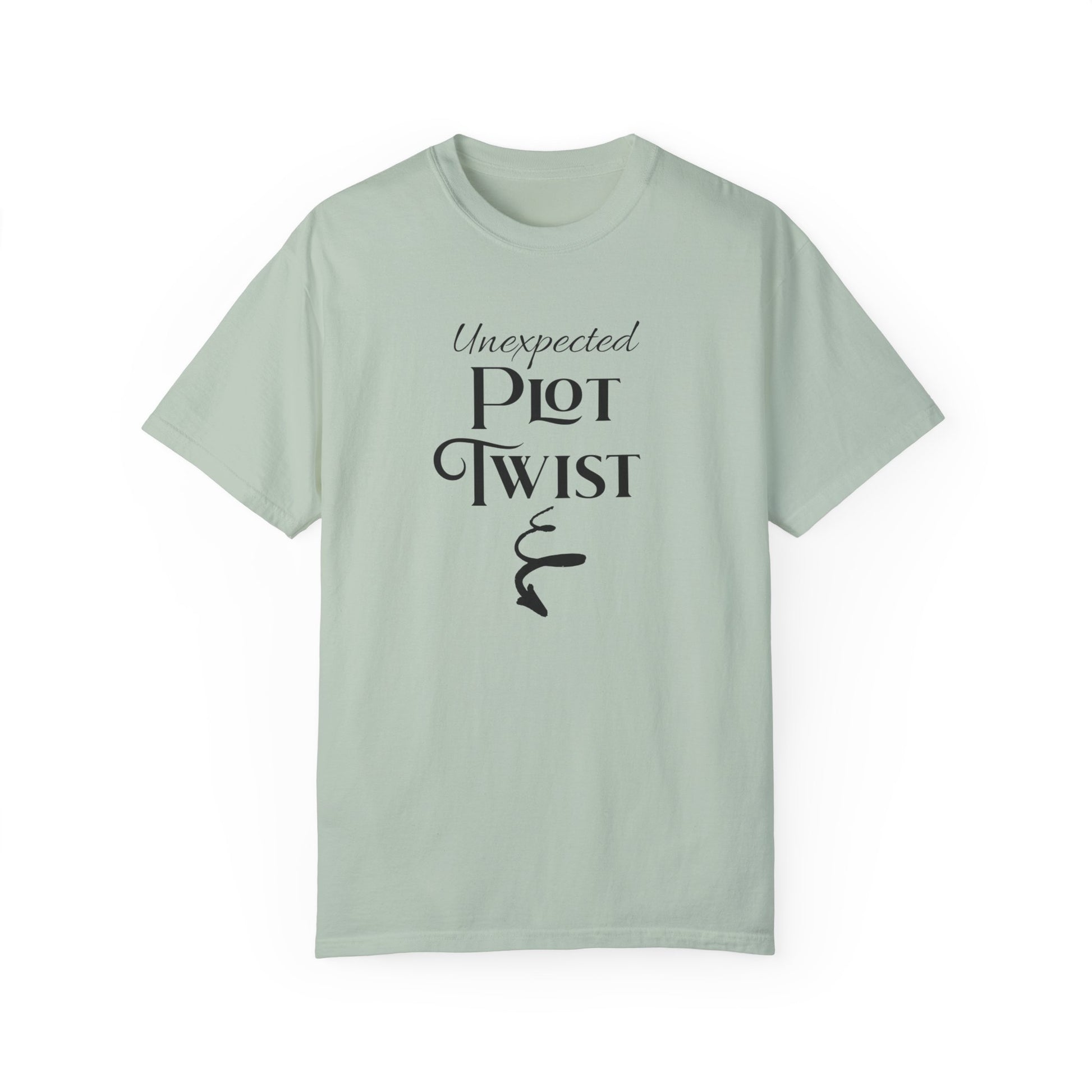 Plot Twist T-Shirt Author Shirt Pregnancy Announcement For Expecting Blog Writers Journalists Gift For Her Baby Shower Gift Baby Reveal T-Shirt Printify   