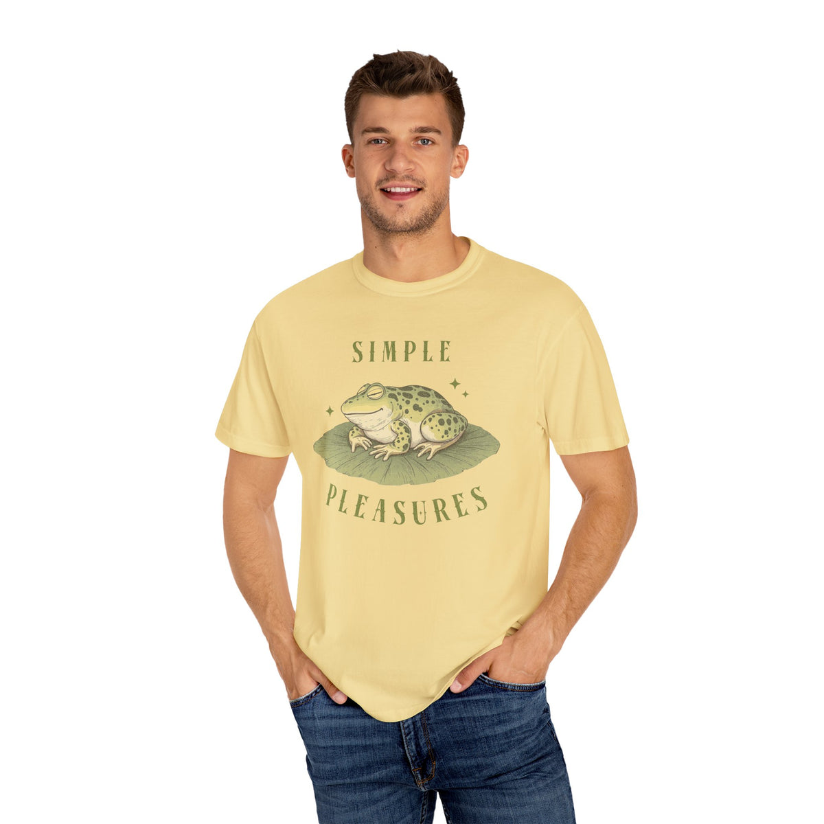 Funny Frog T-Shirt Retro Froggy Meme Shirt Vintage Frog And Toad Aesthetic Frog Lover Gift For Her Happy Vibes Birthday Viral Trendy Shirt T-Shirt Printify