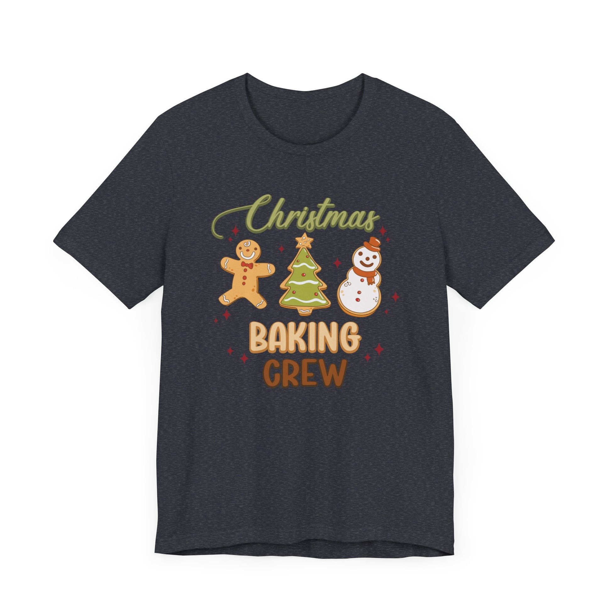 Christmas Baking Crew Shirt, Christmas Baking Team Matching TShirt, Christmas Baking Shirt, Women's Christmas Shirts, Christmas Cookie Crew T-Shirt Printify   