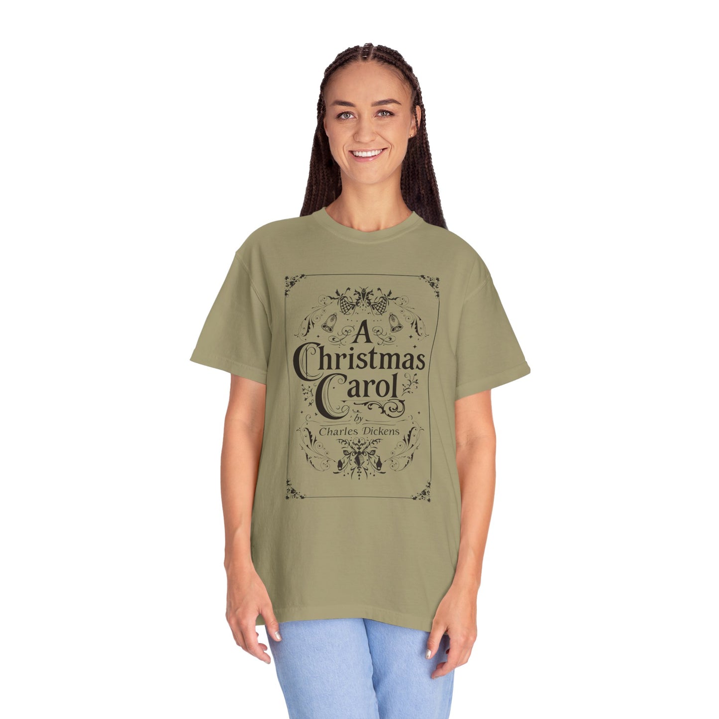 A Christmas Carol Shirt, Vintage Charles Dickens Victorian, Scrooge Fezziwig's Ball, Holiday Tradition X-Mas Movie Sweater Bookish Christmas T-Shirt Printify