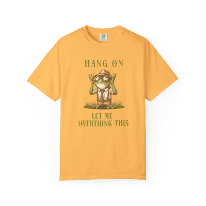 Funny Frog T-Shirt Retro Froggy Meme Shirt Vintage Frog And Toad Aesthetic Frog Lover Gift For Her Overthinking Birthday Viral Trendy Shirt T-Shirt Printify Citrus S