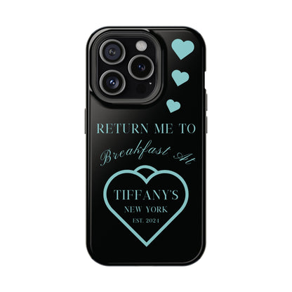 Breakfast at Tiffany's MagSafe Phone Case For Iphone Breakfast at Tiffanys Tough Phone Case Gift for Mom Audrey Hepburn Glamour I phone Case Phone Case Printify iPhone 15 Pro Glossy 